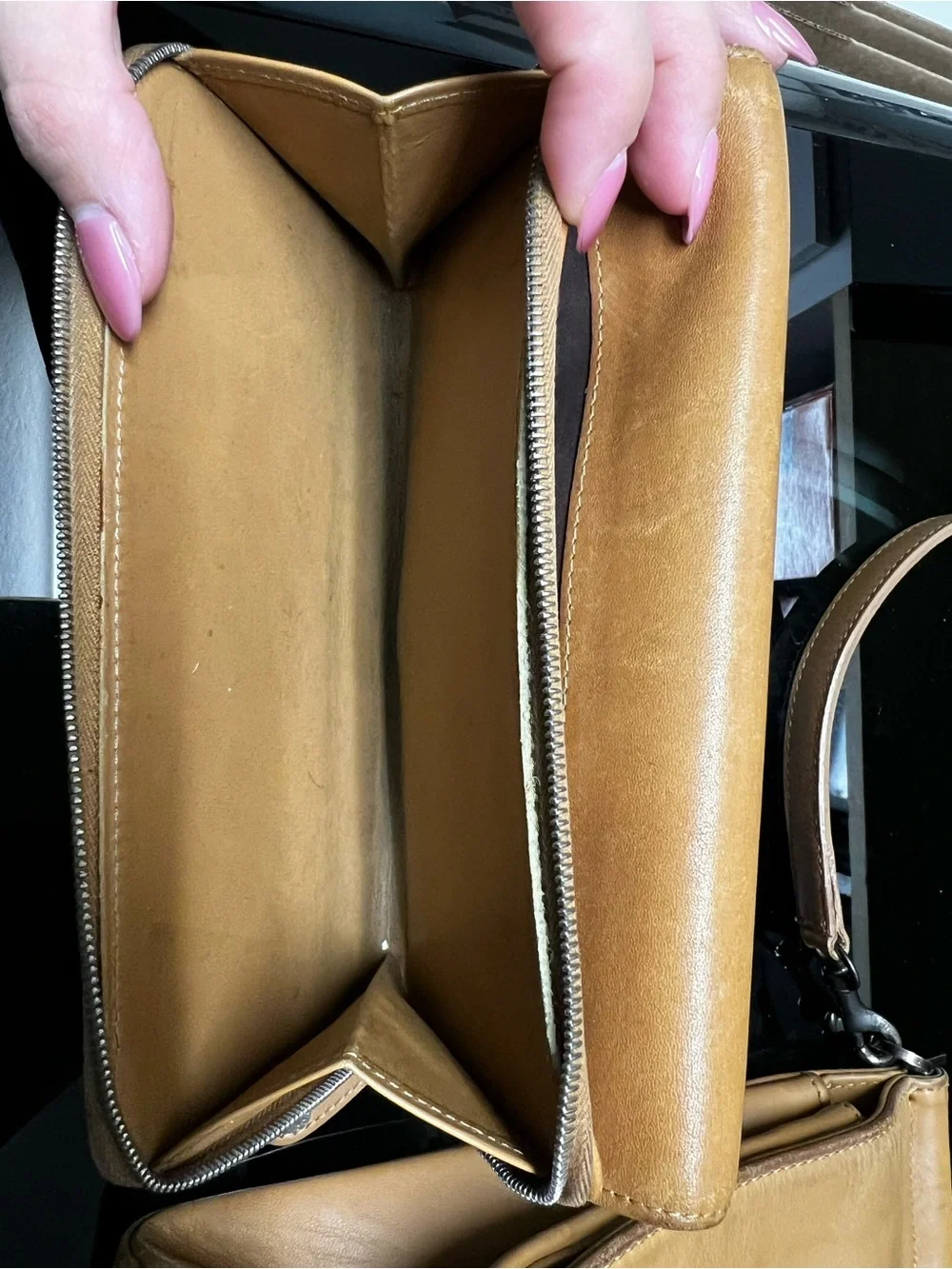 Coach The Whitney Satchel Vintage bag and wallet set
